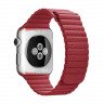 Ремешок Apple Watch 42mm / 44mm кожа шагрень (красный) 2006 - Ремешок Apple Watch 42mm / 44mm кожа шагрень (красный) 2006